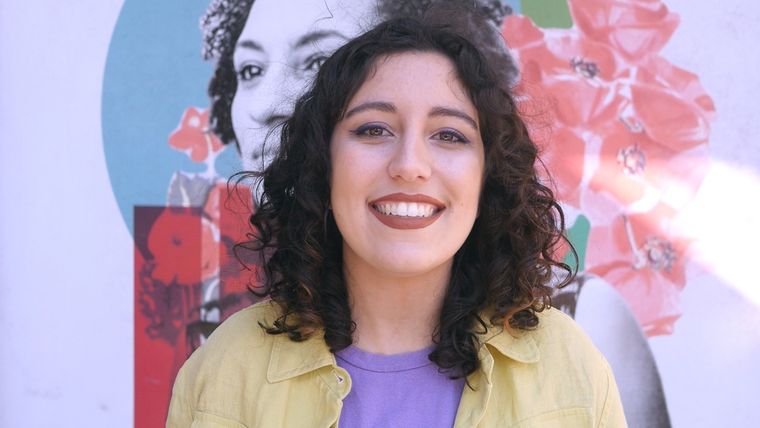 Violeta acompañará a Federico Winokur, siendo una de las listas más jóvenes de cara a estas elecciones.Foto: Violeta Alonso