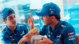 Gasly habló de la renovación de Colapinto con Alpine.