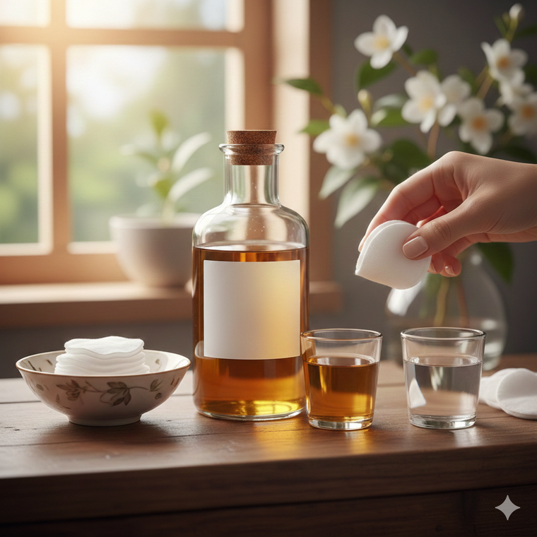 Vinagre. Un tónico para la piel muy efectivo. Vinagre. Un tónico para la piel muy efectivo.