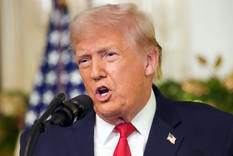 El presidente Trump asegura que Venezuela le robó petróleo y tierras a su país. El presidente Trump asegura que Venezuela le robó petróleo y tierras a su país.