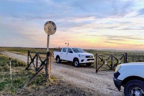 El paraje donde ocurrió el doble crimen seguido de suicidio en Olavarría. La causas fueron determinadas por la autopsia. El paraje donde ocurrió el doble crimen seguido de suicidio en Olavarría. La causas fueron determinadas por la autopsia.