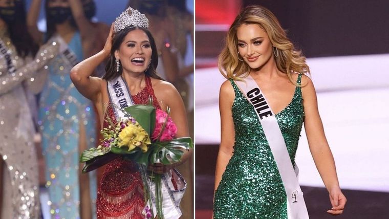 Miss Universo, Andrea Meza, Daniela Nicolás Fuente: Instagram Andrea Meza y Daniela Nicolás