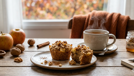 Una merienda saludable. Fuente: Ia Gemini. Una merienda saludable. Fuente: Ia Gemini.
