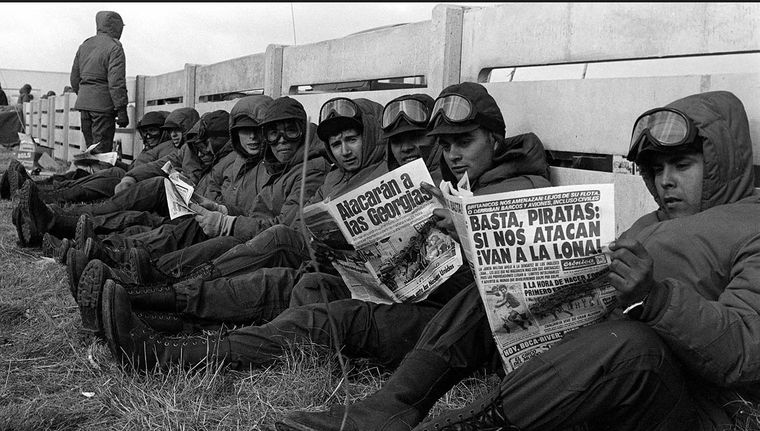 Guerra de Malvinas Foto: Télam
