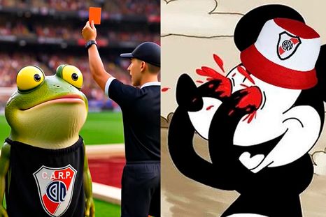 Las redes estallaron tras la nueva derrota de River. Las redes estallaron tras la nueva derrota de River.