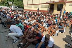 Miembros del Tren de Aragua Foto: EFE