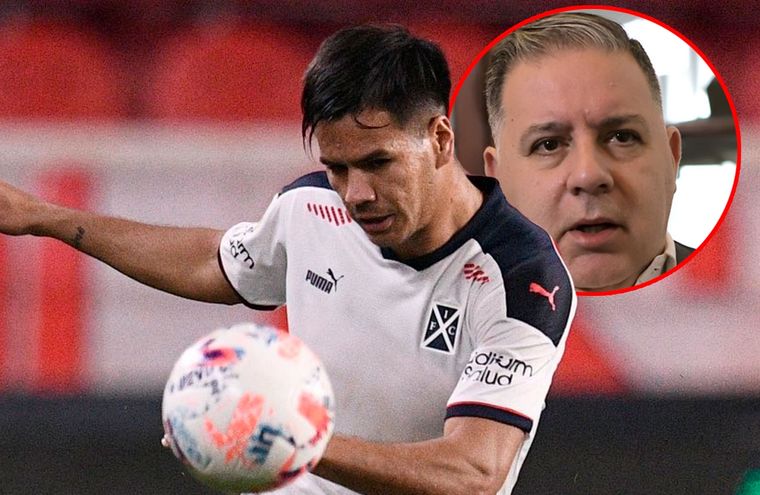 Doman decidió que Sergio Barreto no jugará más en Independiente hasta que renueve su contrato.