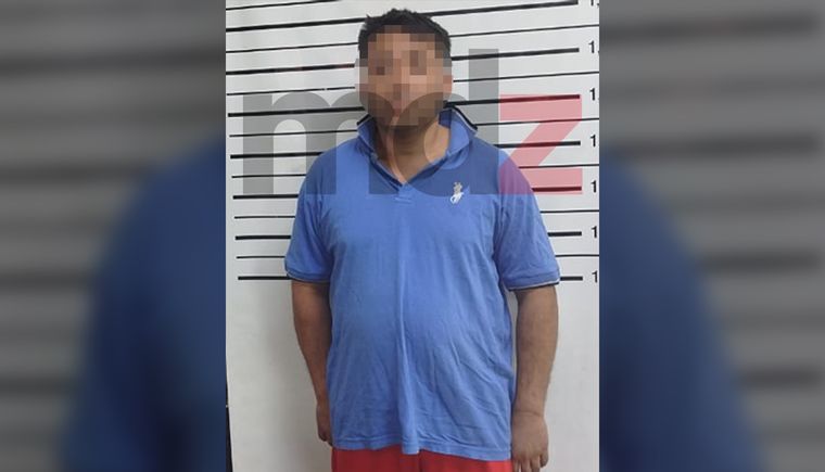 Cristian Alejandro Ojeda Pacheco, el presunto boquetero detenido en Las Heras. (Se pixela el rostro porque puede pasar a rueda de personas)