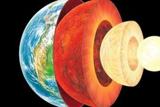 La Tierra está formada por varias capas, como una cebolla. Foto: SCIENCE PHOTO LIBRARY