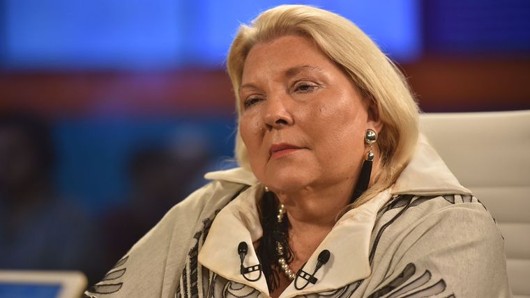 La ex diputada nacional Elisa Carrió.