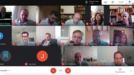 Una instantánea de la reunión.