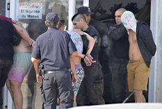 crimen de villa gesell: los rugbiers fueron trasladados para ser indagados