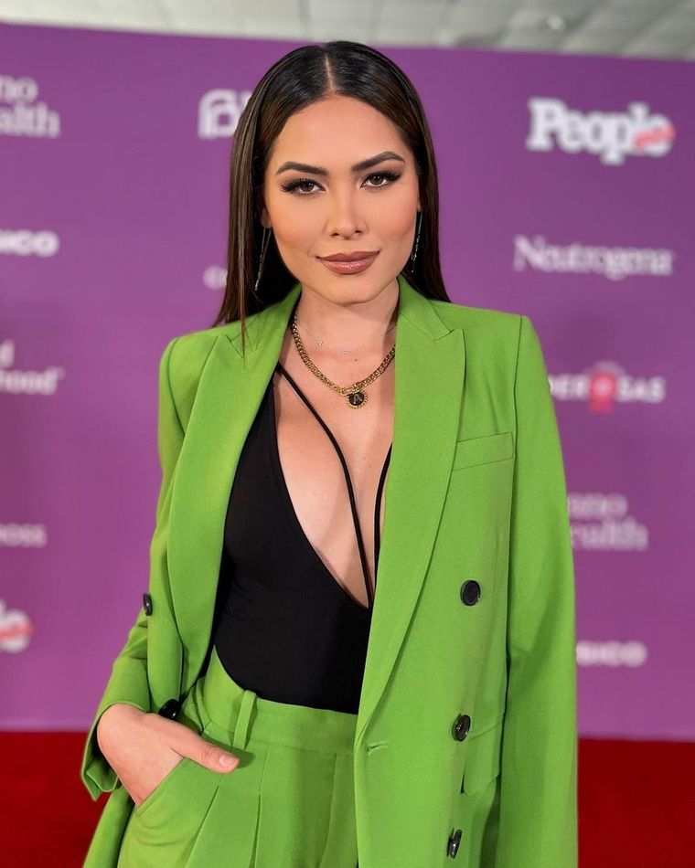 Andrea Meza nos propone estos tres looks ideales para ir a la oficina Foto: Instagram