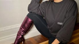 Wanda Nara nos incentiva a usar sus botas y clonar sus looks Foto: Instagram