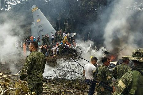 El accidente es uno de los peores de la aviación colombiana en este siglo. El accidente es uno de los peores de la aviación colombiana en este siglo.