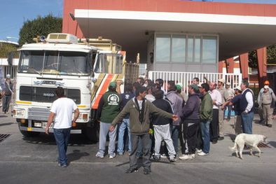 MDZol | Así está la entrada en el carril Rodríguez Peña. Foto: MDZ
