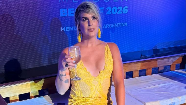 Belinda Yuffrida, periodista mendocina.