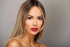 Shannon de Lima enloqueció con un coqueto bikini multicolor.