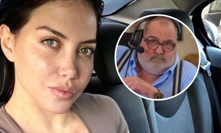 Habría un radical cambio en la relación entre Wanda Nara y Jorge Lanata El periodista fue muy criticado luego de hablar de la supuesta enfermedad de la empresaria