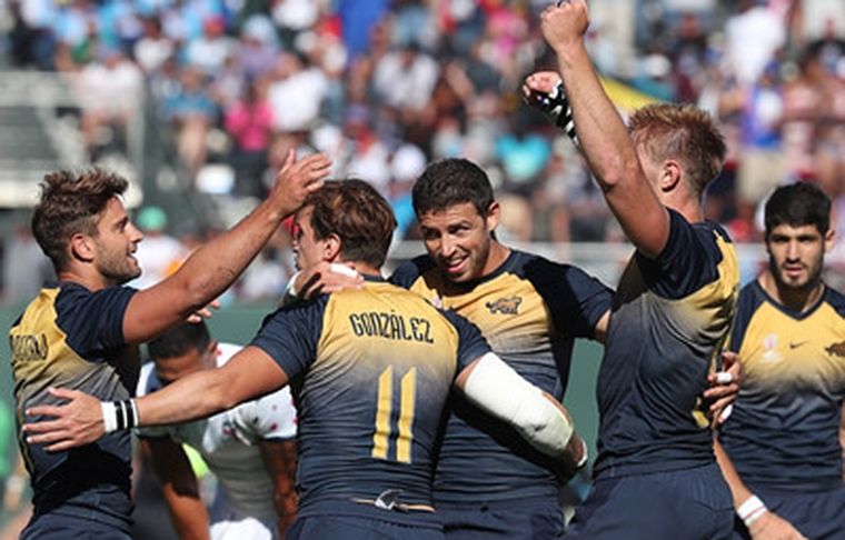 Los Pumas 7s en San Francisco 2018.