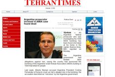 primera reaccion desde iran tras la muerte de nisman