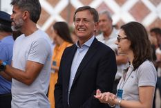 El gobernador de Mendoza celebró el desembarco de la Guía Michelín en Mendoza. Foto: Maximiliano Ríos/MDZ