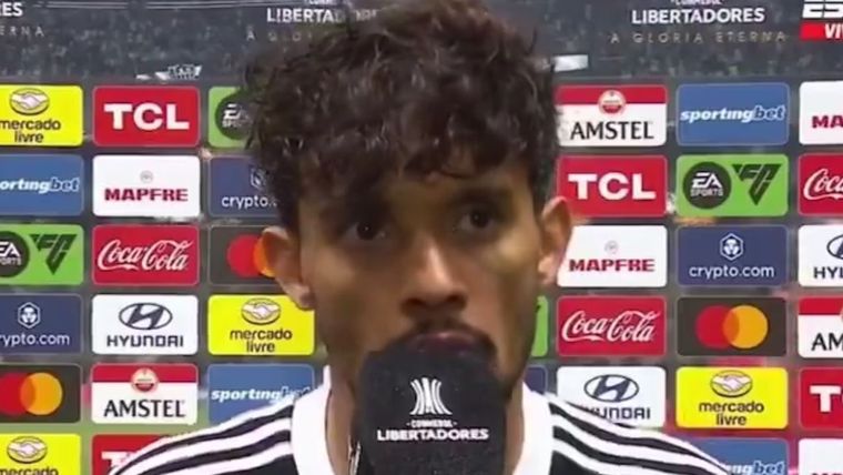 Scarpa se rindió ante el presente de River. Foto: Captura video