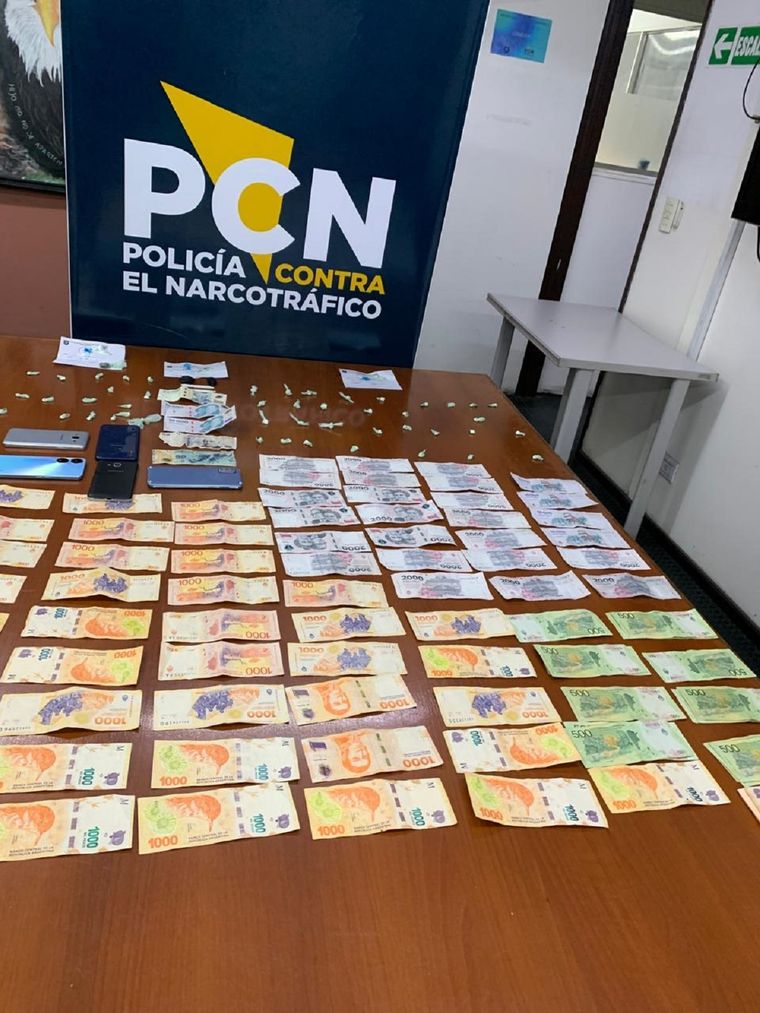 Dos sujetos fueron detenidos en Godoy Cruz por comercialización de estupefacientes Foto: Ministerio de Seguridad de Mendoza