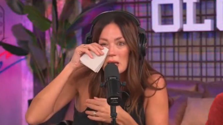 Paula se emocionó.&nbsp;