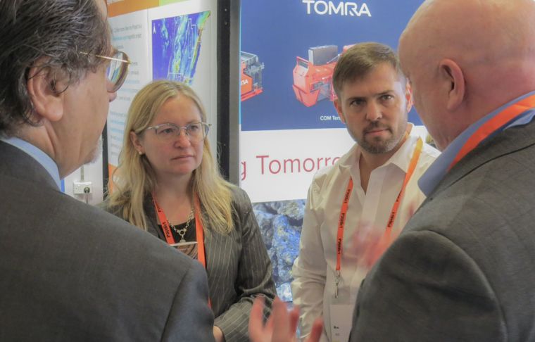 Jerónimo Shantal y Hebe Casado en Australia el mes pasado. Foto: Gobierno de Mendoza