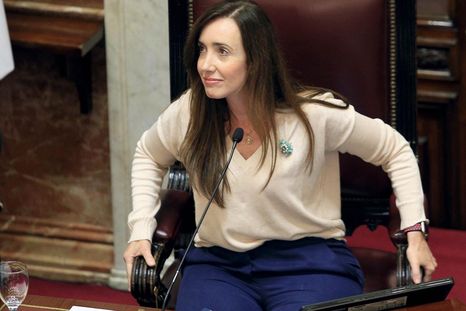 Victoria Villarruel, cada vez más complicada en el Senado. Victoria Villarruel, cada vez más complicada en el Senado.