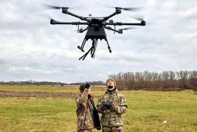MDZol | Los drones cumplen un rol clave en la guerra moderna Foto: EFE
