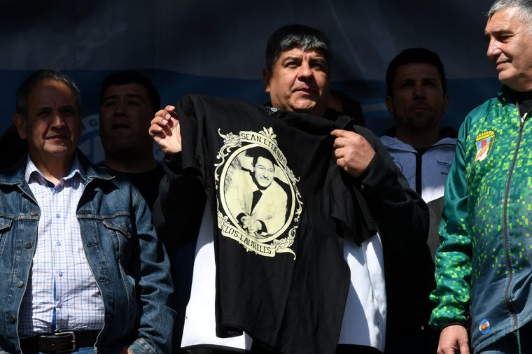 Pablo Moyano cuestionó el número de la inflación que dio a conocer el Gobierno Foto: Télam