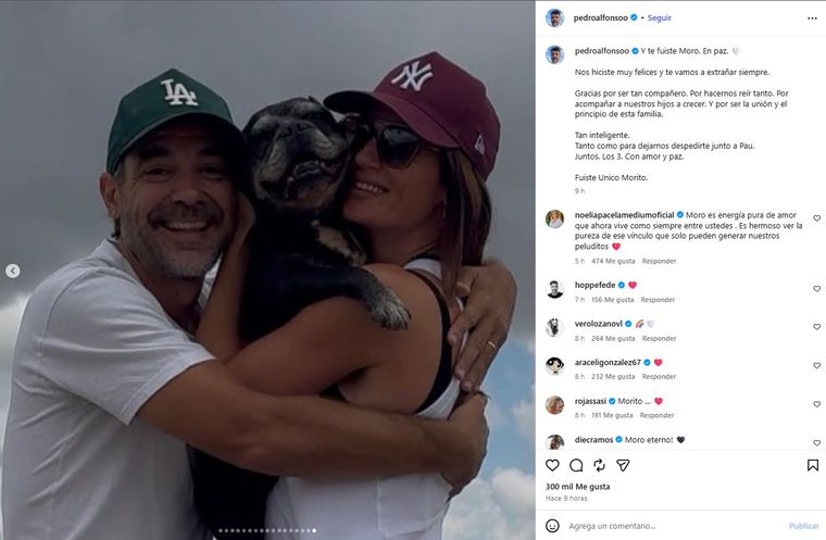 Una mascota que marcó la vida de una familia. Una mascota que marcó la vida de una familia.