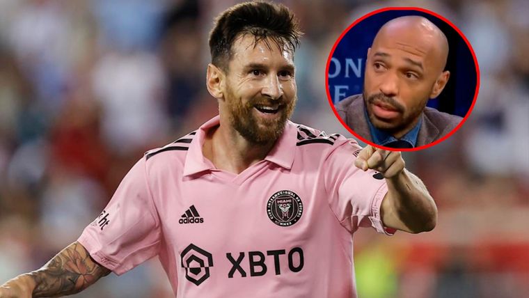Messi fue apoyado por Henry en un debate sobre el Balón de Oro