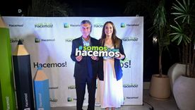 Mauricio Macri y María Eugenia Vidal. Mauricio Macri y María Eugenia Vidal.