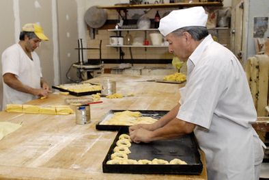 MDZol | El kilo de pan oscila entre los 6,50 y los 8,40 pesos. Foto: Gonzalo Bravo / MDZ