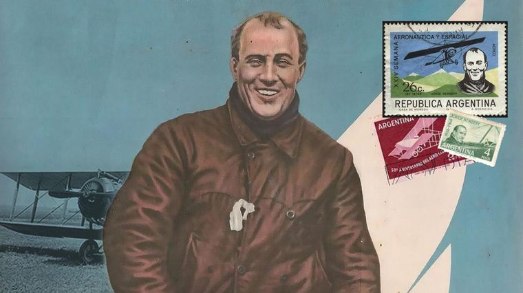 Jorge Newberry aviador argentino Foto: Historia Hoy