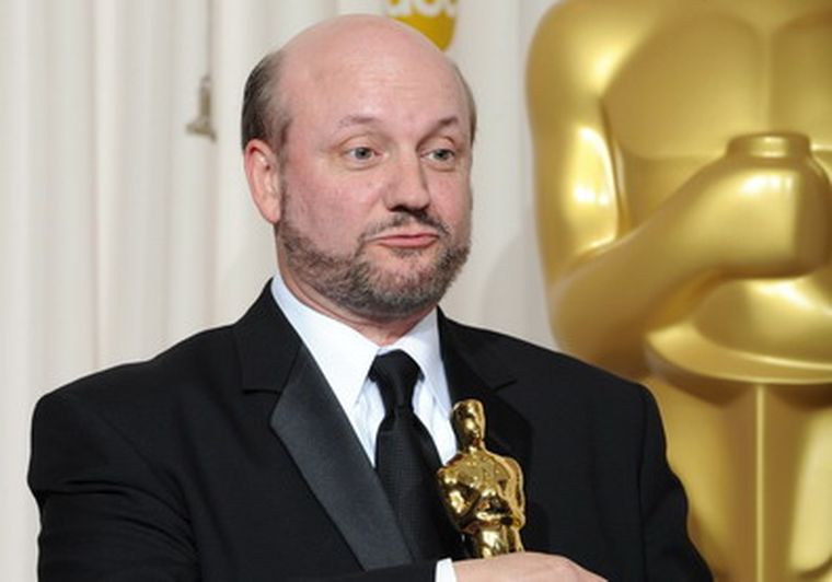 Campanella, feliz por su premiación. Foto: NA