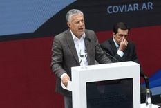 Cornejo habla en la COVIAR. Foto: Marcos Garcia/MDZ Cornejo habla en la COVIAR. Foto: Marcos Garcia/MDZ