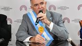 El gobernador de Tucumán, Osvaldo Jaldo, recibió amenazas en su teléfono personal este lunes. Foto: X (@OsvaldoJaldo)