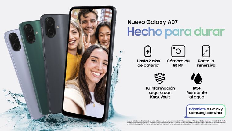 Descubre todo lo que incluye el Samsung Galaxy A07. Descubre todo lo que incluye el Samsung Galaxy A07. 