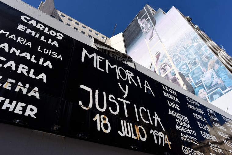 Memoria y justicia. Foto: AMIA