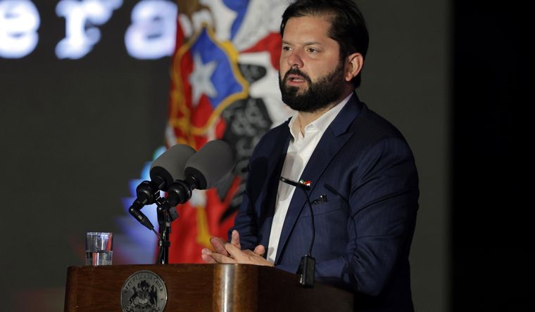 El presidente de Chile, Gabriel Boric. Foto: Dpa.