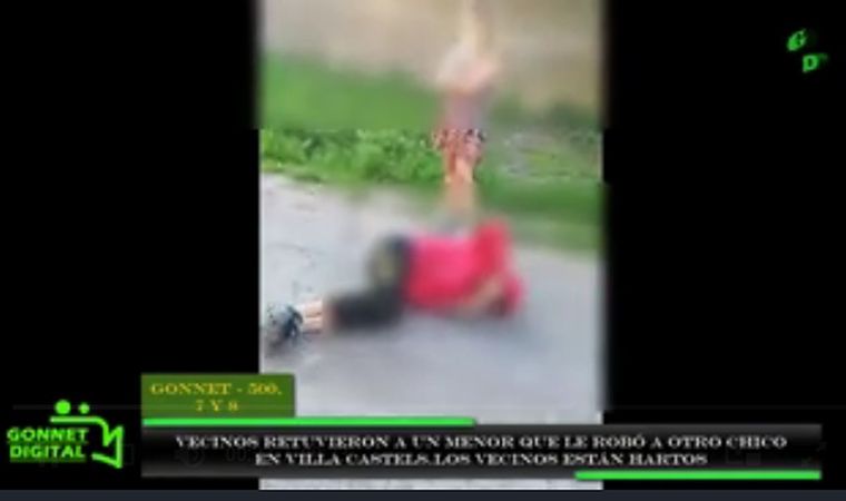 Una docente persiguió y atrapó a un ladrón.