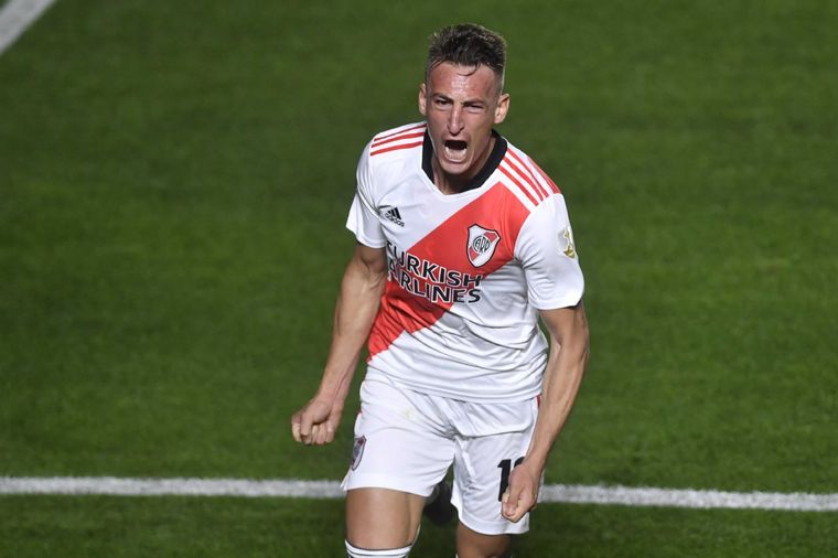 Braian Romero arrancó con todo su etapa en River Foto: Télam