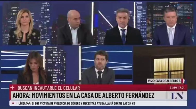 Una conocida conductora confirmó su permanencia en LN+ Foto: Captura de video LN+