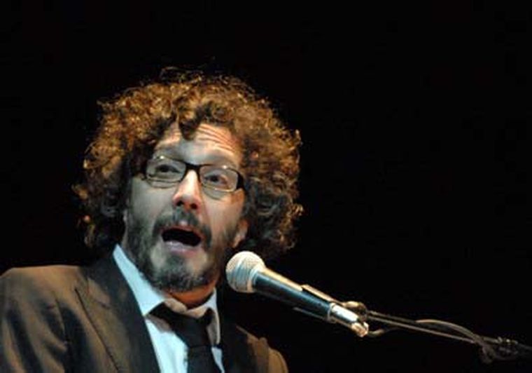 El músico en el recital que dio en Mendoza. Foto: MDZ/ Archivo