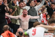 60.000 personas asistieron a la final de la Euro en Wembley. Foto: Getty Images