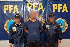 El acusado. Foto: Policía Federal.